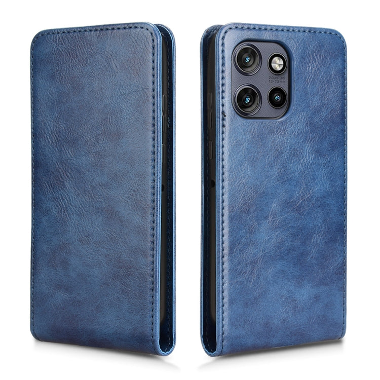 For Motorola Moto S50 5G / Edge 50 Neo 5G Magnetic Vertical Flip Leather Phone Case
