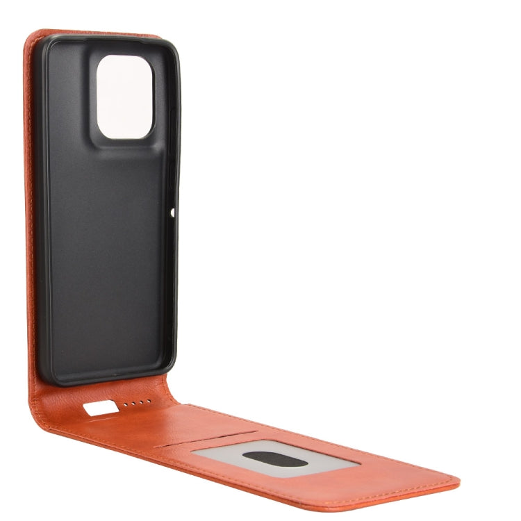 For Motorola Moto S50 5G / Edge 50 Neo 5G Magnetic Vertical Flip Leather Phone Case