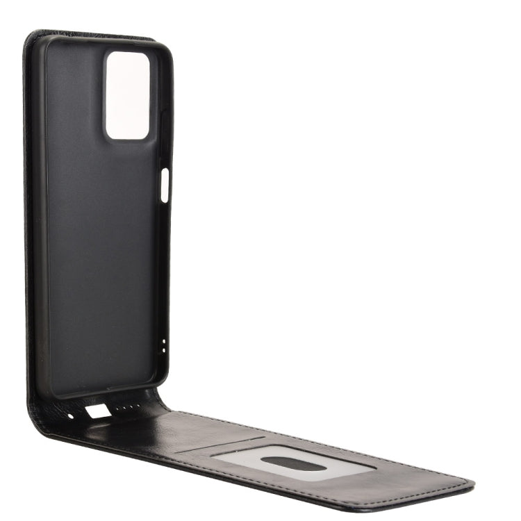For Motorola Moto G04 / G24 / G24 Power Magnetic Vertical Flip Leather Phone Case