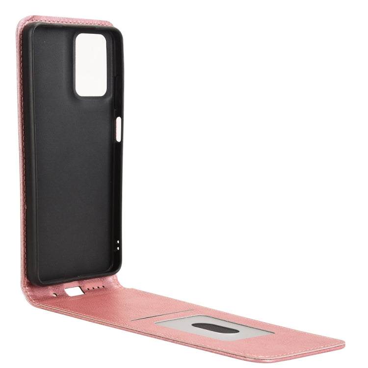 For Motorola Moto G04 / G24 / G24 Power Magnetic Vertical Flip Leather Phone Case