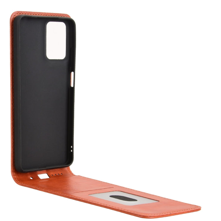 For Motorola Moto G04 / G24 / G24 Power Magnetic Vertical Flip Leather Phone Case
