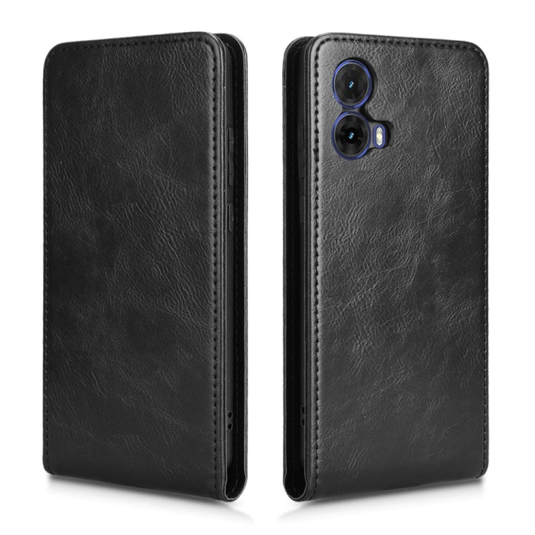 For Motorola Moto G85 5G / S50 Neo 5G Magnetic Vertical Flip Leather Phone Case