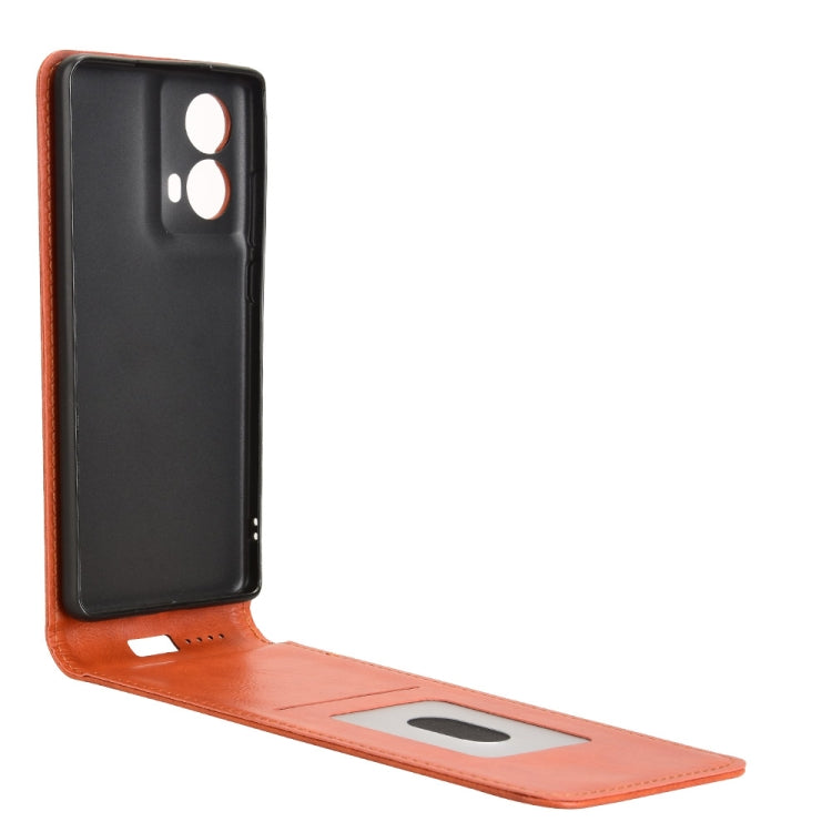 For Motorola Moto G85 5G / S50 Neo 5G Magnetic Vertical Flip Leather Phone Case