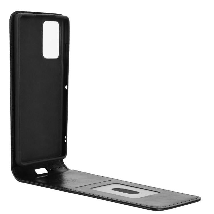 For Motorola Edge 50 Fusion 5G Magnetic Vertical Flip Leather Phone Case