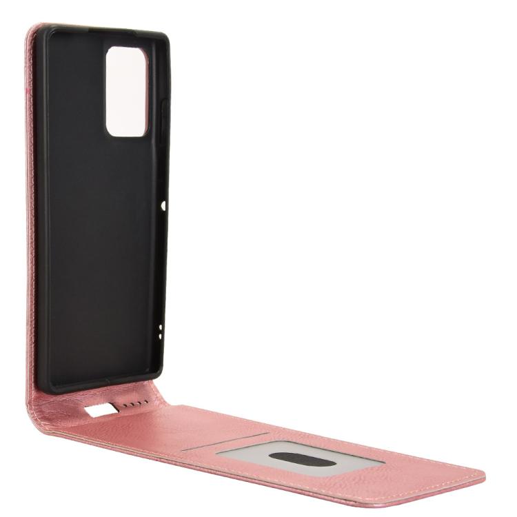 For Motorola Edge 50 Fusion 5G Magnetic Vertical Flip Leather Phone Case