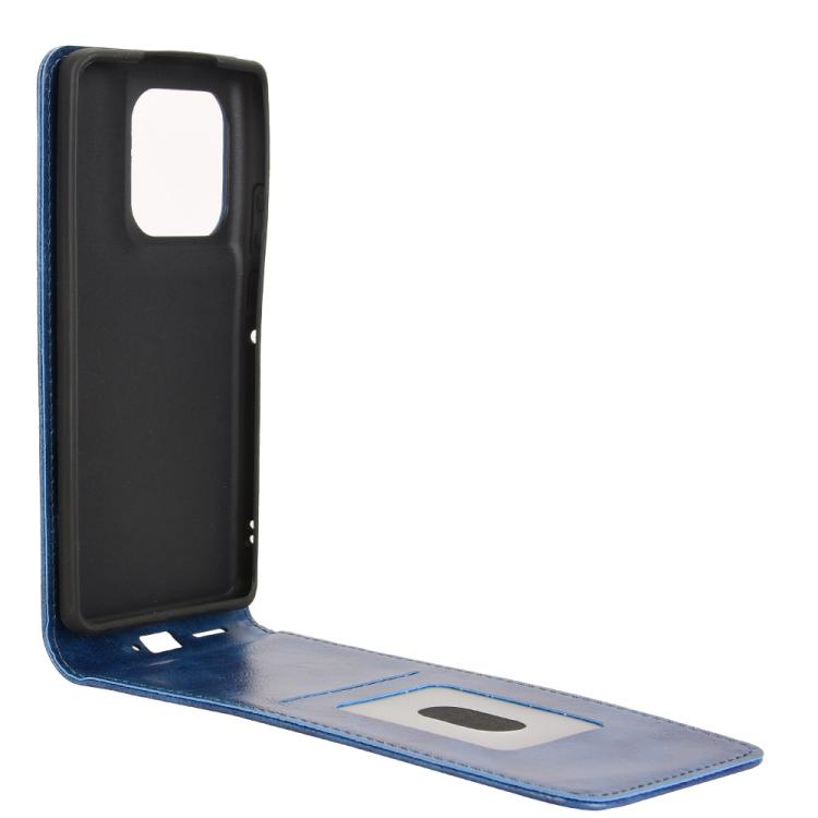 For Motorola Edge 50 Ultra 5G Magnetic Vertical Flip Leather Phone Case