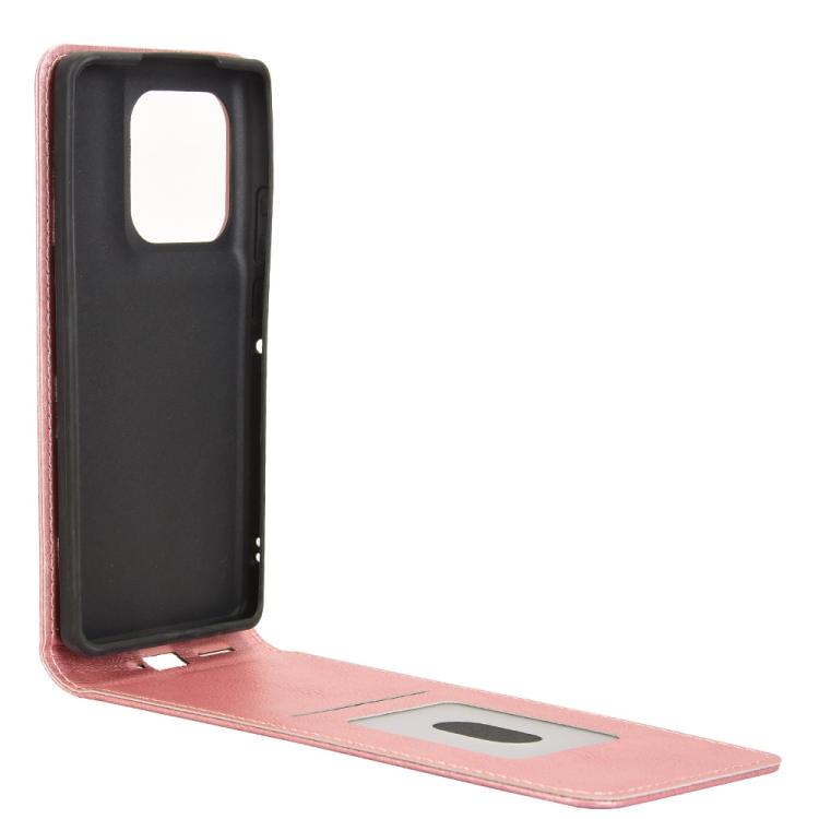 For Motorola Edge 50 Ultra 5G Magnetic Vertical Flip Leather Phone Case