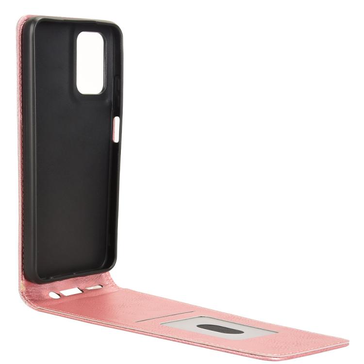 For Motorola Moto G35 5G Magnetic Vertical Flip Leather Phone Case