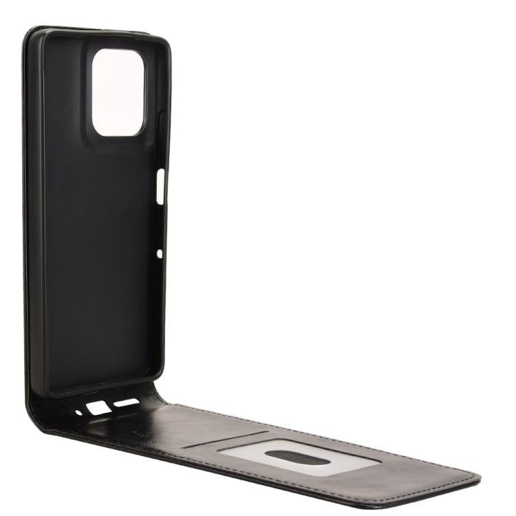 For Motorola Moto G75 5G Magnetic Vertical Flip Leather Phone Case