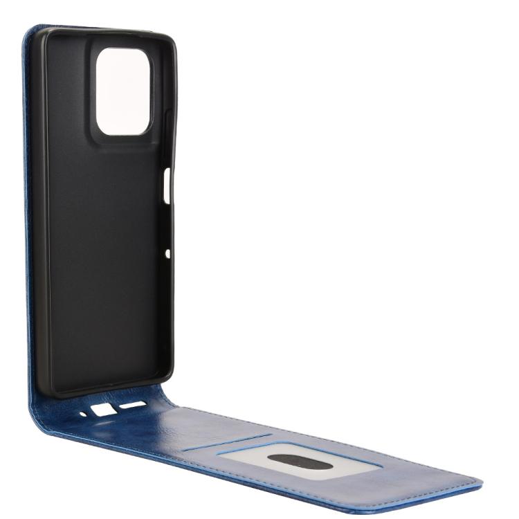 For Motorola Moto G75 5G Magnetic Vertical Flip Leather Phone Case