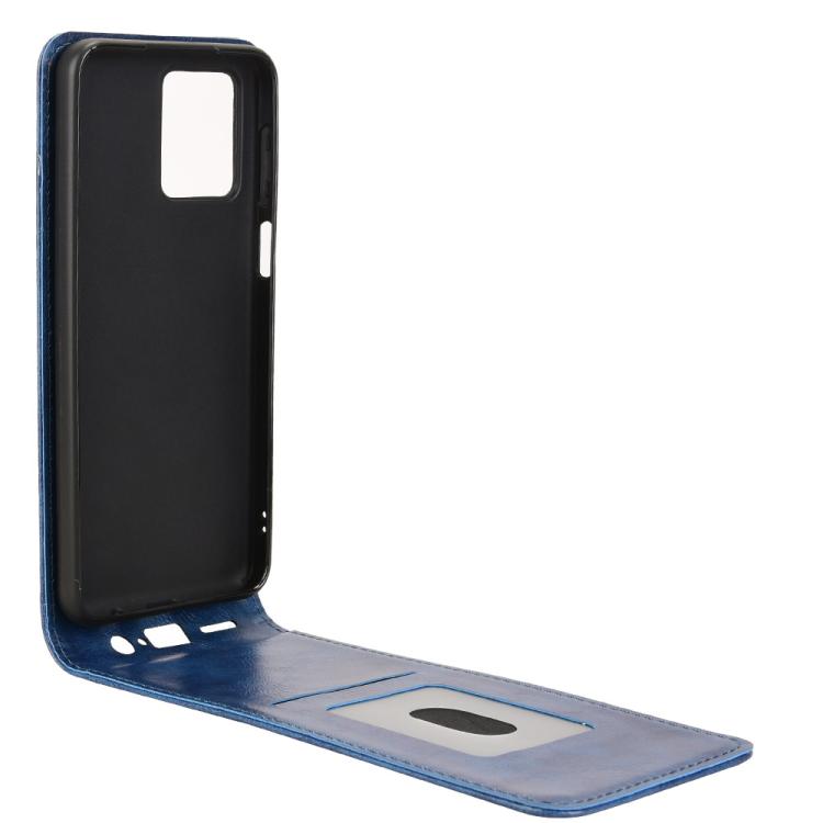 For Motorola Moto G54 5G Magnetic Vertical Flip Leather Phone Case