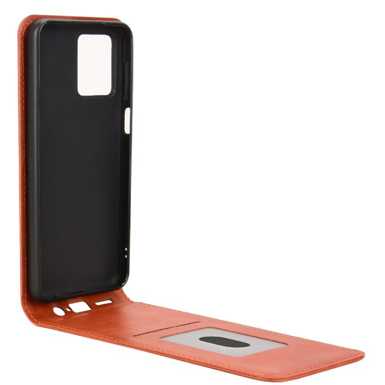 For Motorola Moto G54 5G Magnetic Vertical Flip Leather Phone Case