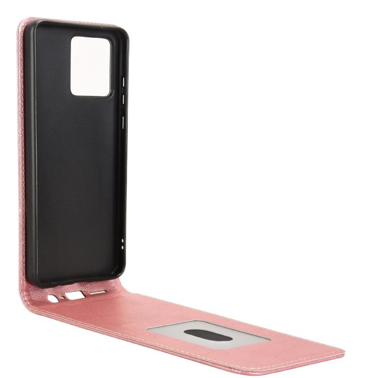 For Motorola Moto G84 5G Magnetic Vertical Flip Leather Phone Case