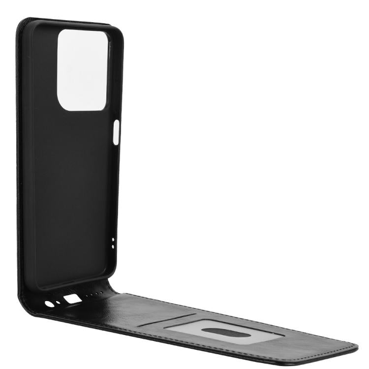 For Motorola Moto G 5G 2025 Magnetic Vertical Flip Leather Phone Case
