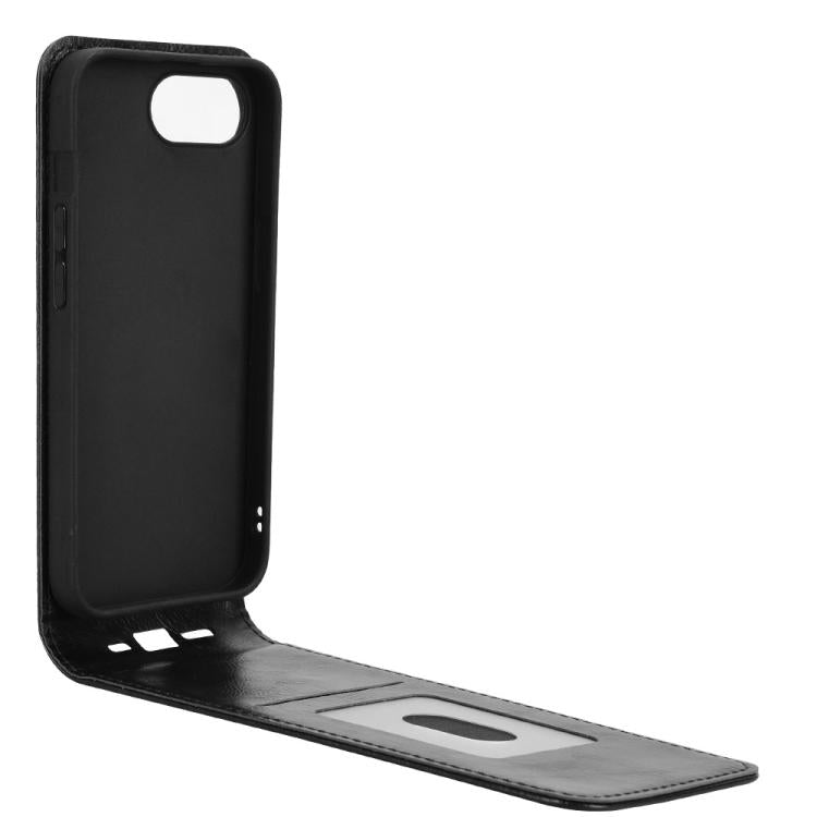 For iPhone 17e / 16e Magnetic Vertical Flip Leather Phone Case