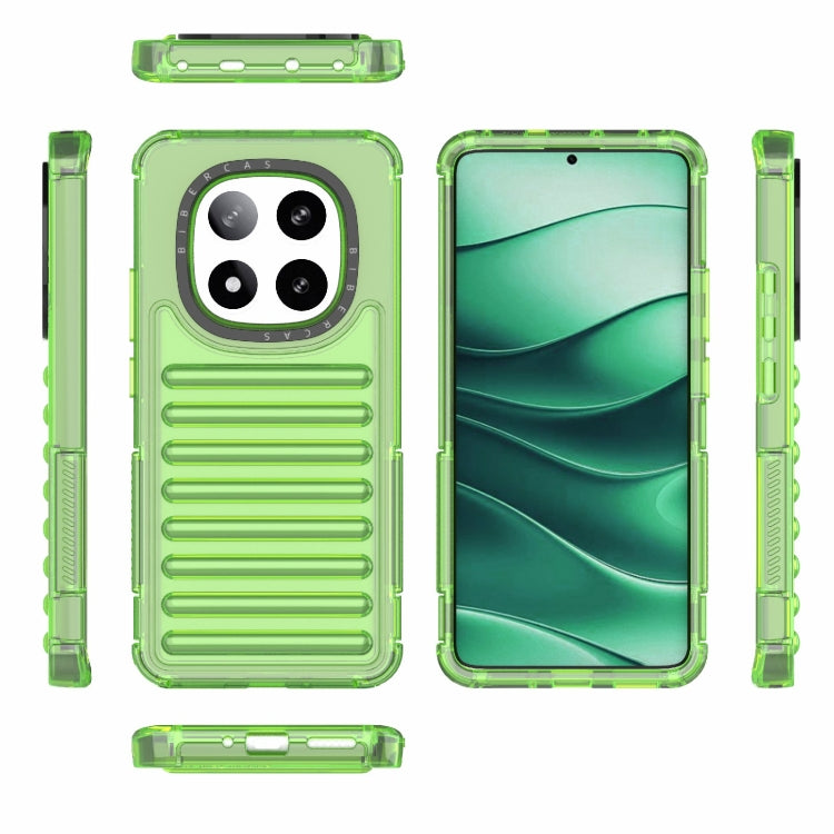 For Redmi Note 14 Pro 5G High Transparency TPU Hybrid PC Airbag Phone Case