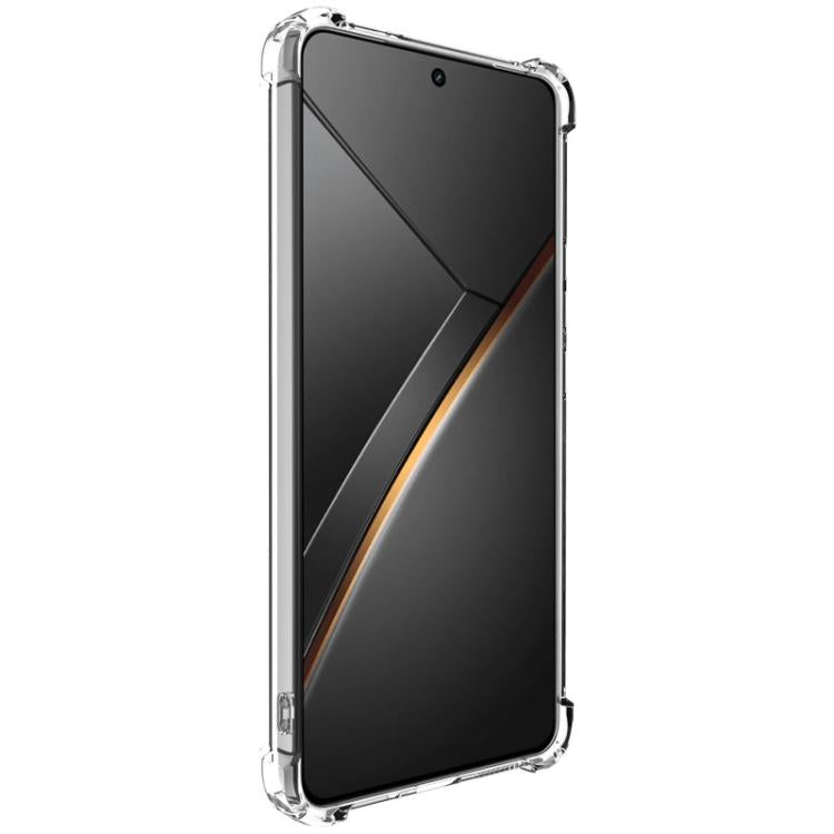 For Realme Neo7 imak UX-4 Series Four-corner Shockproof Phone Case - Transparent