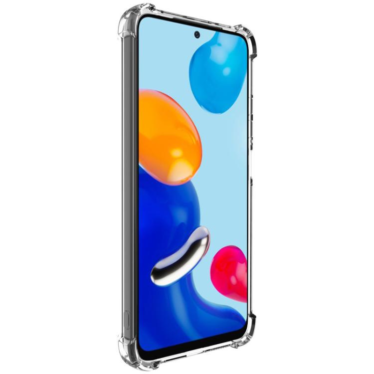 For Redmi Note11 4G Global IMAK UX-4 Series Four-corner Shockproof Phone Case - Transparent