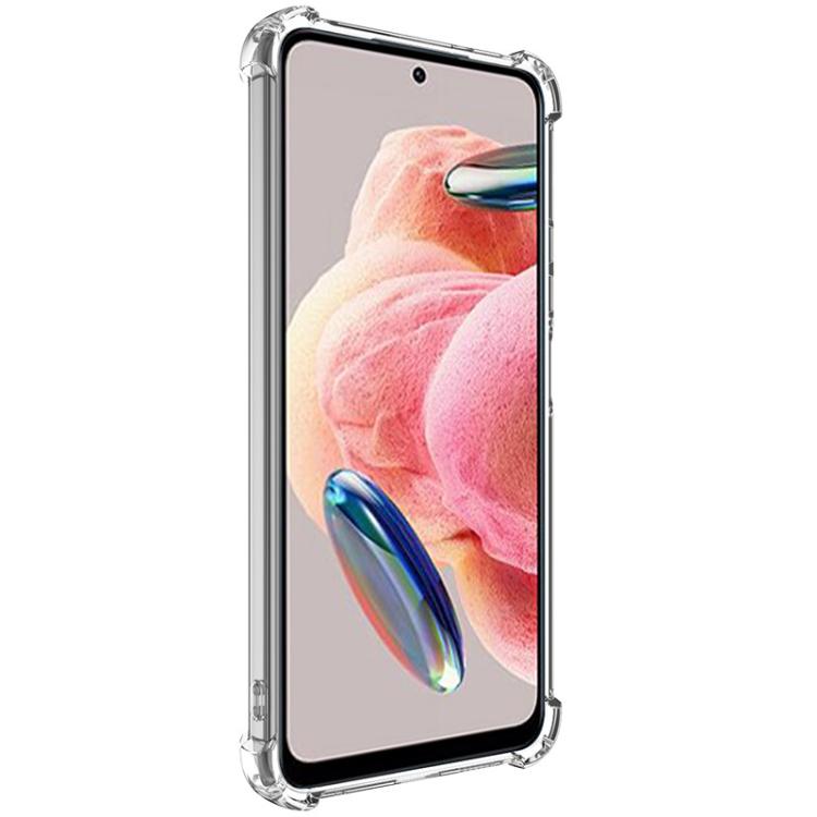 For Redmi Note 12 4G IMAK UX-4 Series Four-corner Shockproof Phone Case - Transparent