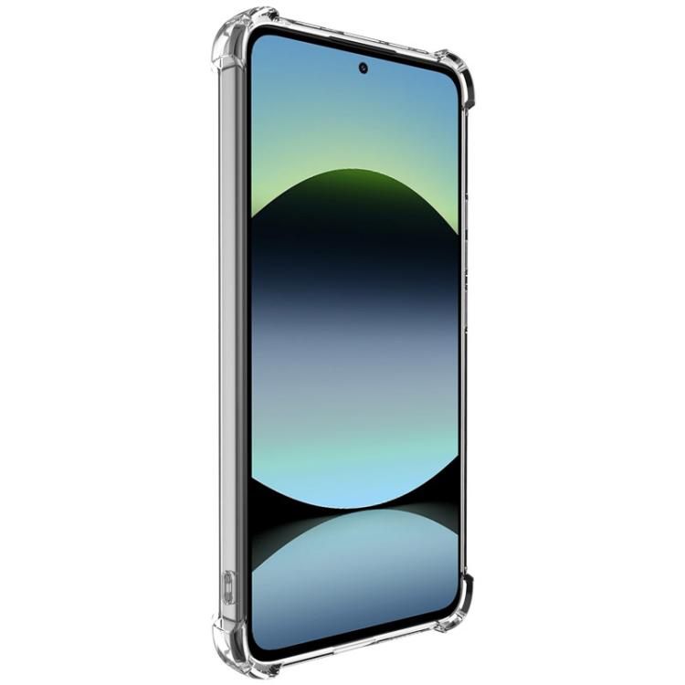 For Redmi Note 14 4G 164.84mm IMAK UX-4 Series Four-corner Shockproof Phone Case - Transparent