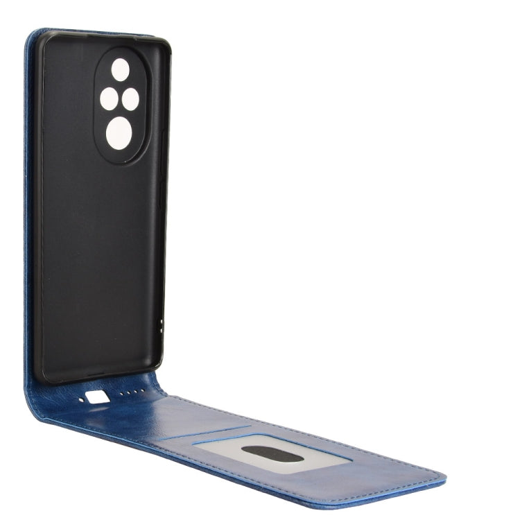 For Honor 200 Pro 5G Magnetic Vertical Flip Leather Phone Case