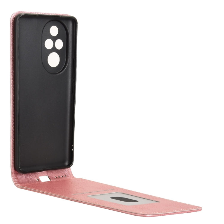 For Honor 200 Pro 5G Magnetic Vertical Flip Leather Phone Case