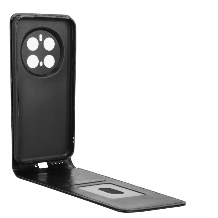 For Honor Magic7 Pro Magnetic Vertical Flip Leather Phone Case