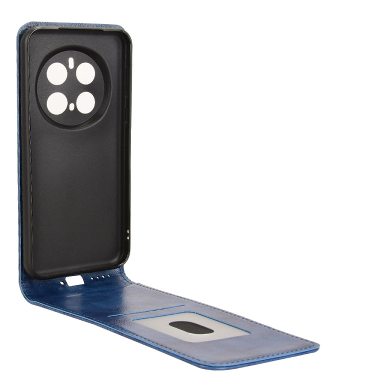 For Honor Magic7 Pro Magnetic Vertical Flip Leather Phone Case