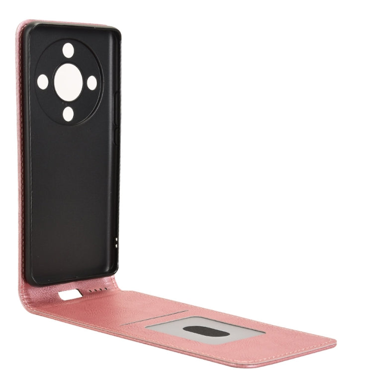 For Honor Magic6 Lite / X9b 5G Magnetic Vertical Flip Leather Phone Case