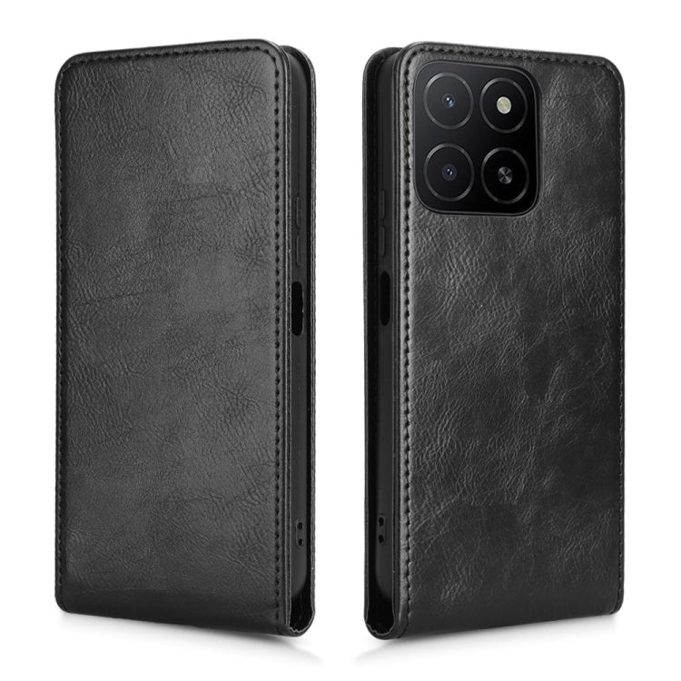 For Honor X5b 4G Magnetic Vertical Flip Leather Phone Case