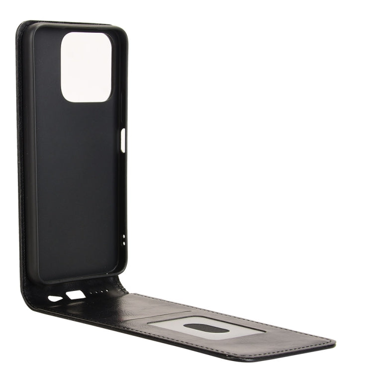 For Honor X5b 4G Magnetic Vertical Flip Leather Phone Case