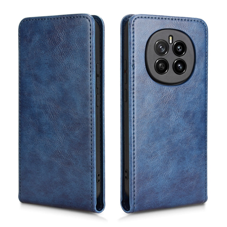 For Honor Magic7 Magnetic Vertical Flip Leather Phone Case