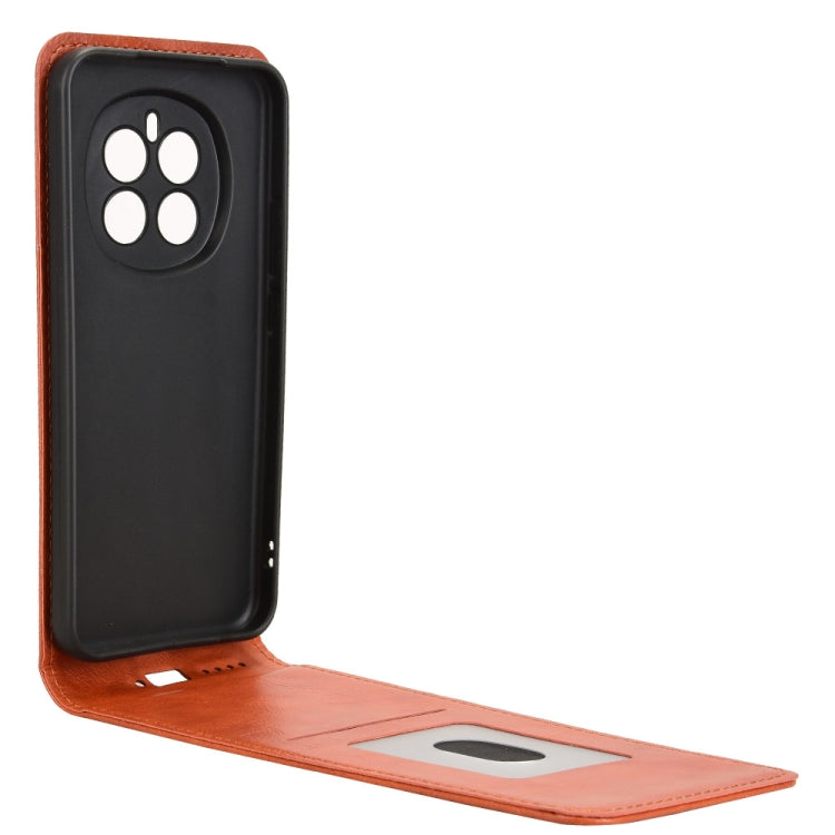 For Honor Magic7 Magnetic Vertical Flip Leather Phone Case