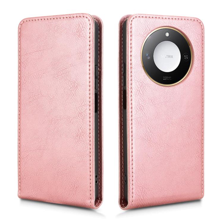For Honor X60 5G / X9c Smart Magnetic Vertical Flip Leather Phone Case