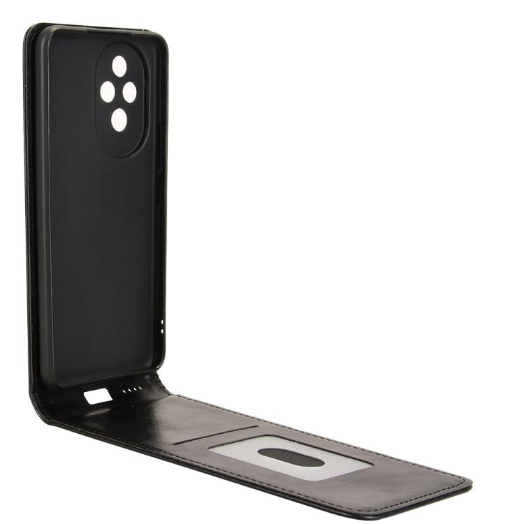 For Honor 200 5G Magnetic Vertical Flip Leather Phone Case