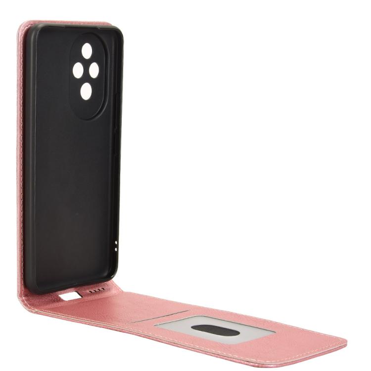 For Honor 200 5G Magnetic Vertical Flip Leather Phone Case