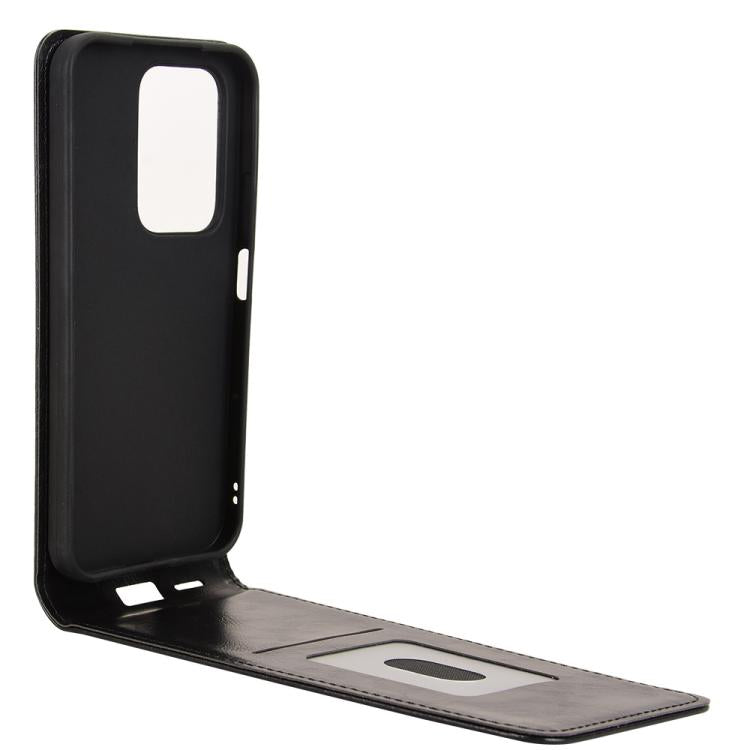 For Honor 200 Lite 5G Global Magnetic Vertical Flip Leather Phone Case