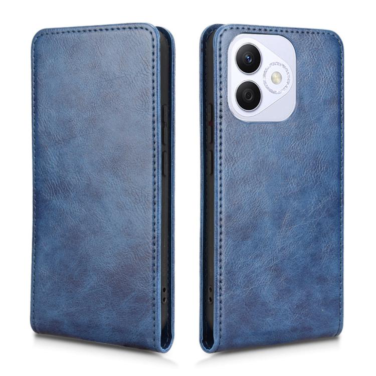 For Honor X60i 5G Magnetic Vertical Flip Leather Phone Case