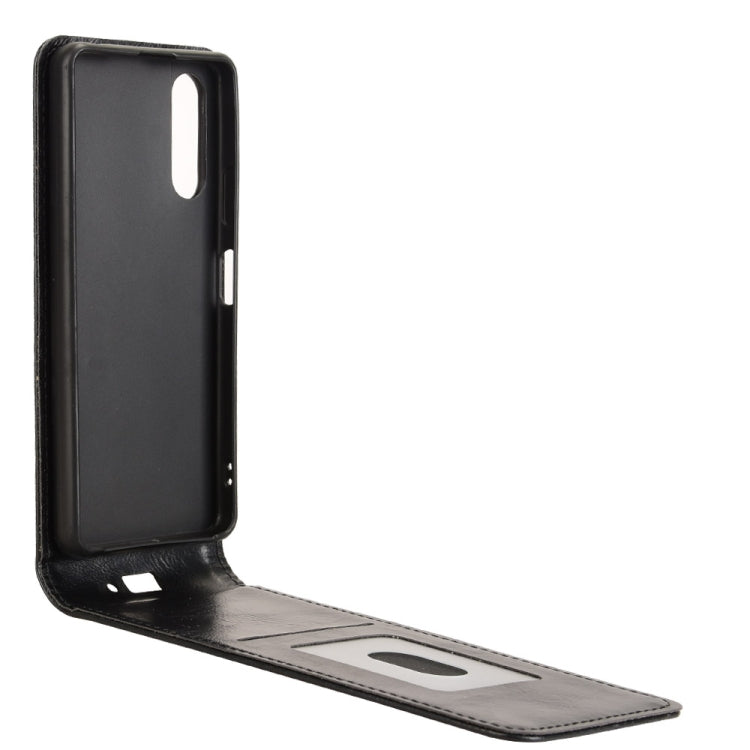 For Sony Xperia 10 IV Magnetic Vertical Flip Leather Phone Case