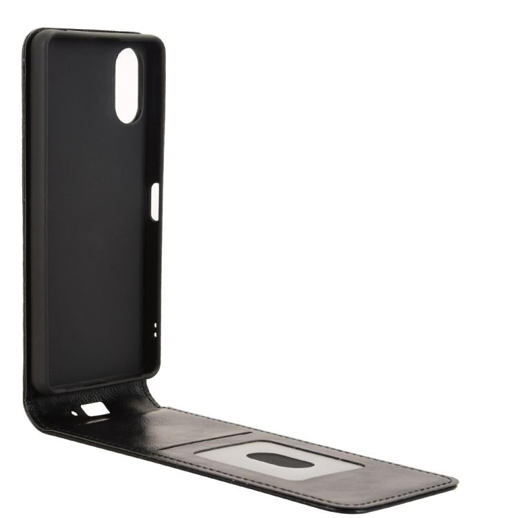 For Sony Xperia 10 VI Magnetic Vertical Flip Leather Phone Case