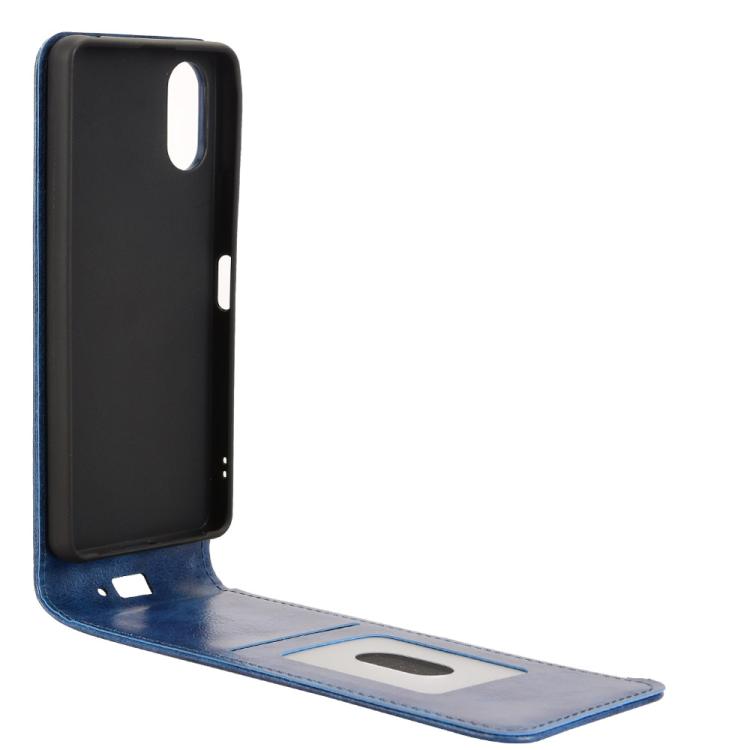 For Sony Xperia 10 VI Magnetic Vertical Flip Leather Phone Case