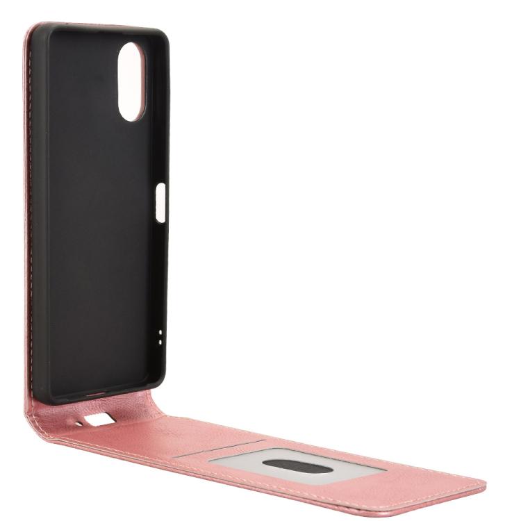 For Sony Xperia 10 VI Magnetic Vertical Flip Leather Phone Case