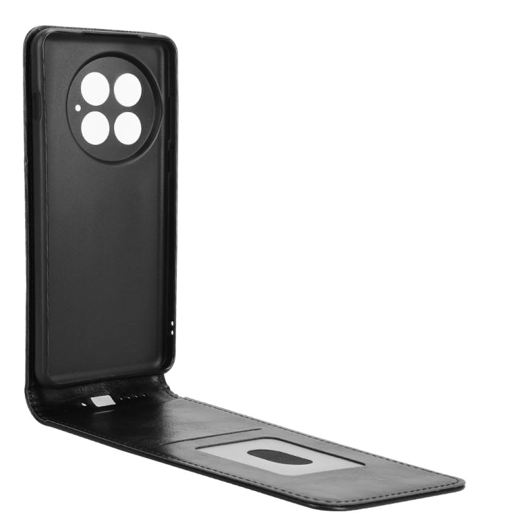 For OnePlus 13 Magnetic Vertical Flip Leather Phone Case