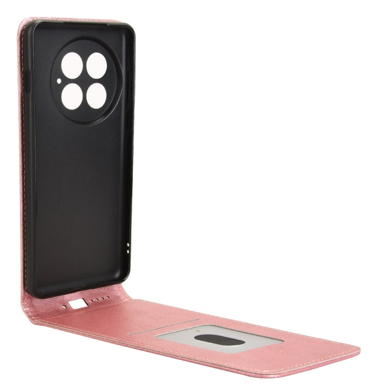 For OnePlus 13 Magnetic Vertical Flip Leather Phone Case
