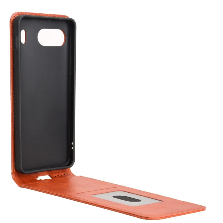 For OnePlus Nord 4 5G Magnetic Vertical Flip Leather Phone Case