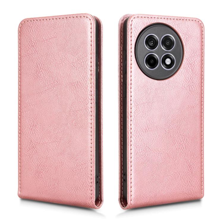 For OnePlus Ace 5 / Ace 5 Pro Magnetic Vertical Flip Leather Phone Case