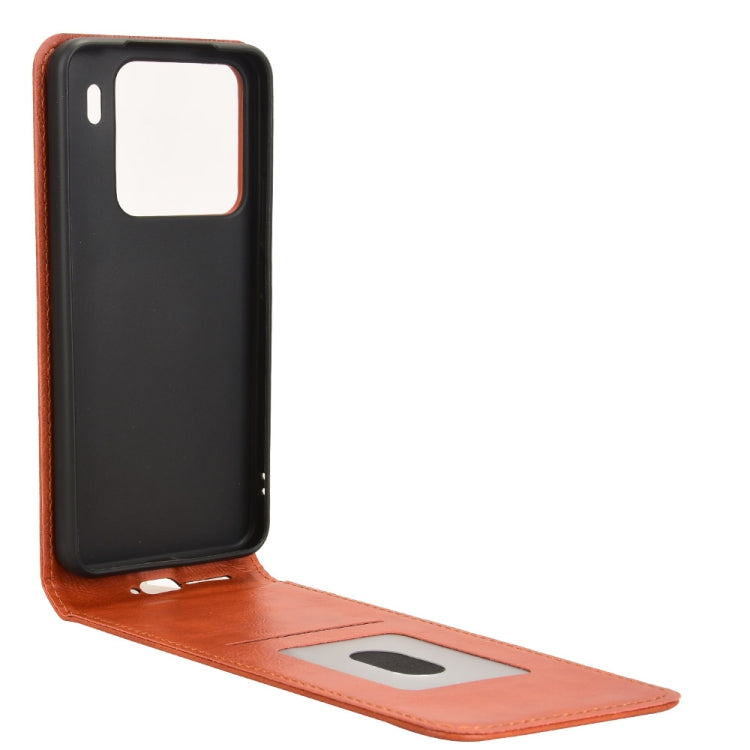 For Xiaomi 15 Pro Magnetic Vertical Flip Leather Phone Case