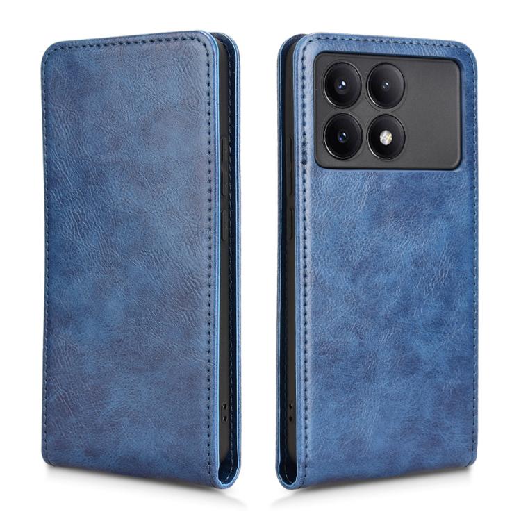For Xiaomi Poco X6 Pro / Redmi K70E 5G Magnetic Vertical Flip Leather Phone Case