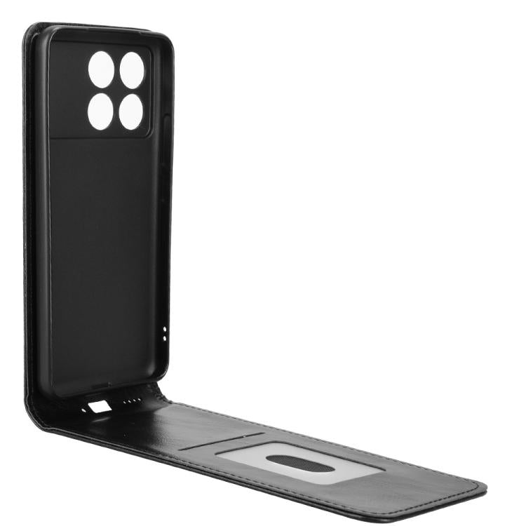 For Xiaomi Poco F6 Pro / Redmi K70 / K70 Pro Magnetic Vertical Flip Leather Phone Case