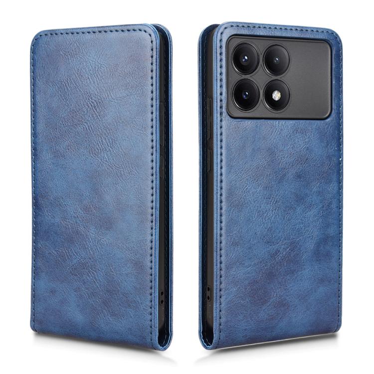 For Xiaomi Poco F6 Pro / Redmi K70 / K70 Pro Magnetic Vertical Flip Leather Phone Case